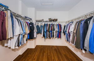 Master Bedroom Walk-in Closet