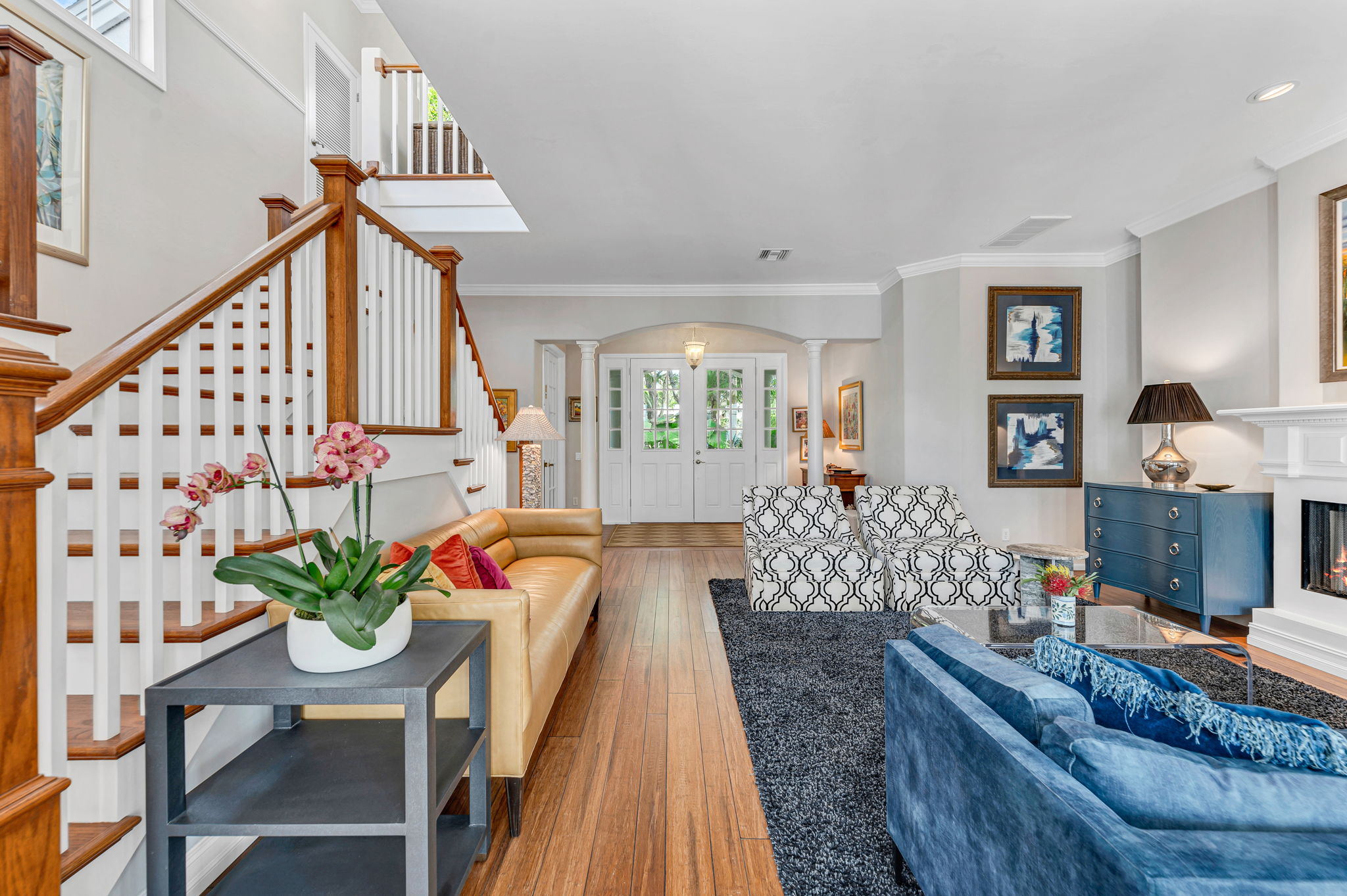 Living Room to Foyer