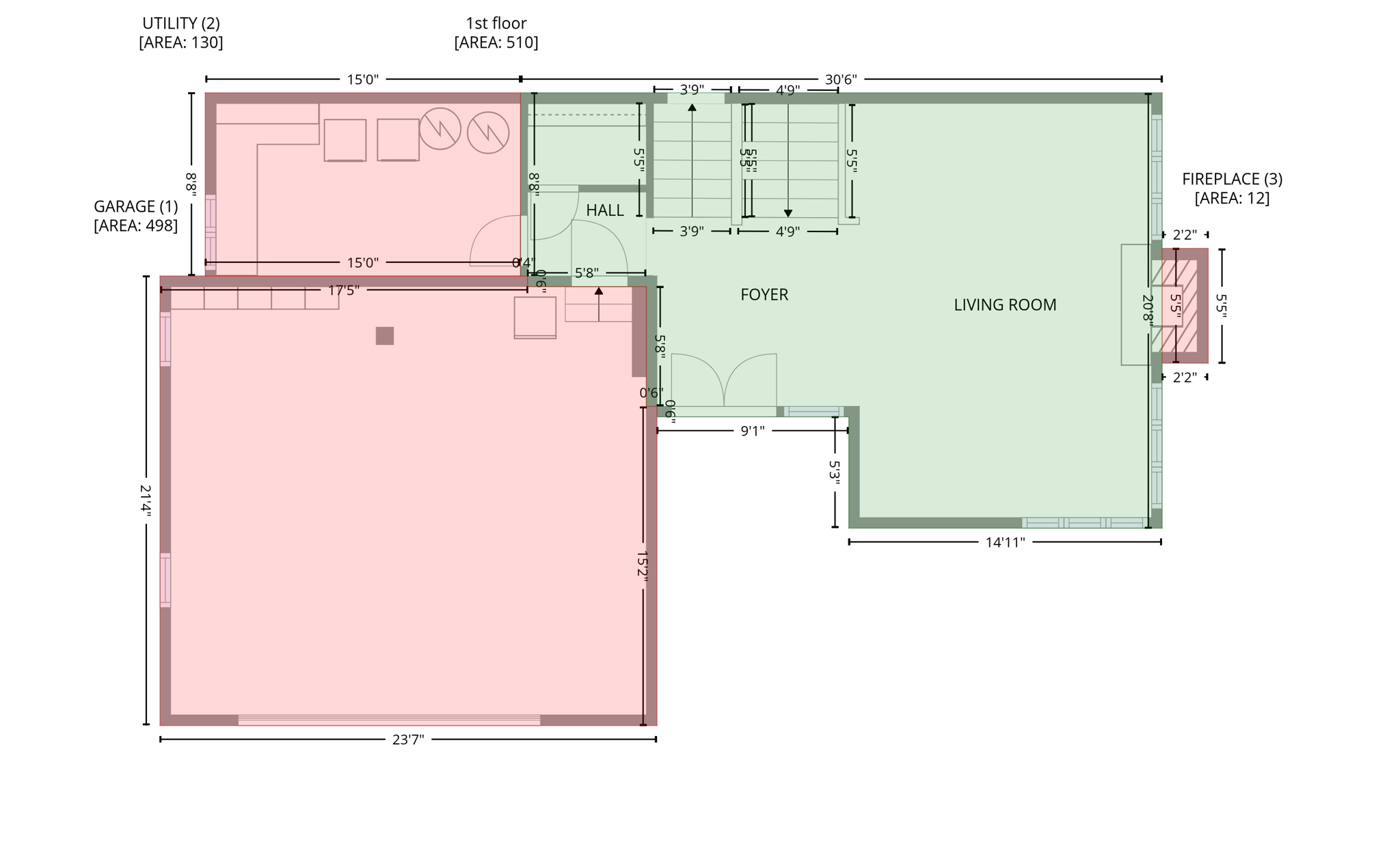 Main Level Floorplan