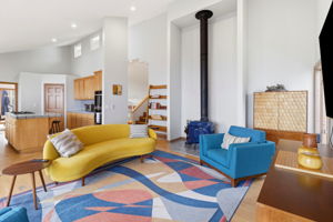 Family Room Looking into Kitchen