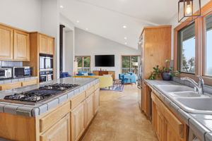 Kitchen Looking Into Family Room