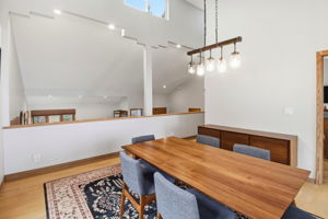 Dining Room Overlooking Living Room