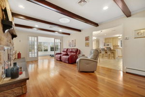 GLEAMING HARDWOOD FLOORS