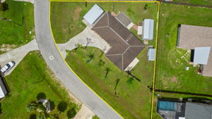 Aerial Overview - lot lines