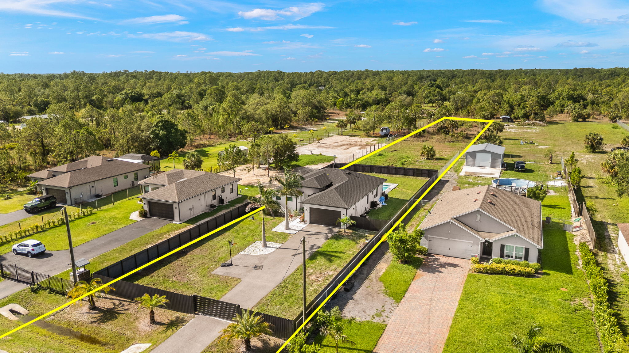 Aerial Front Exterior 2-lines