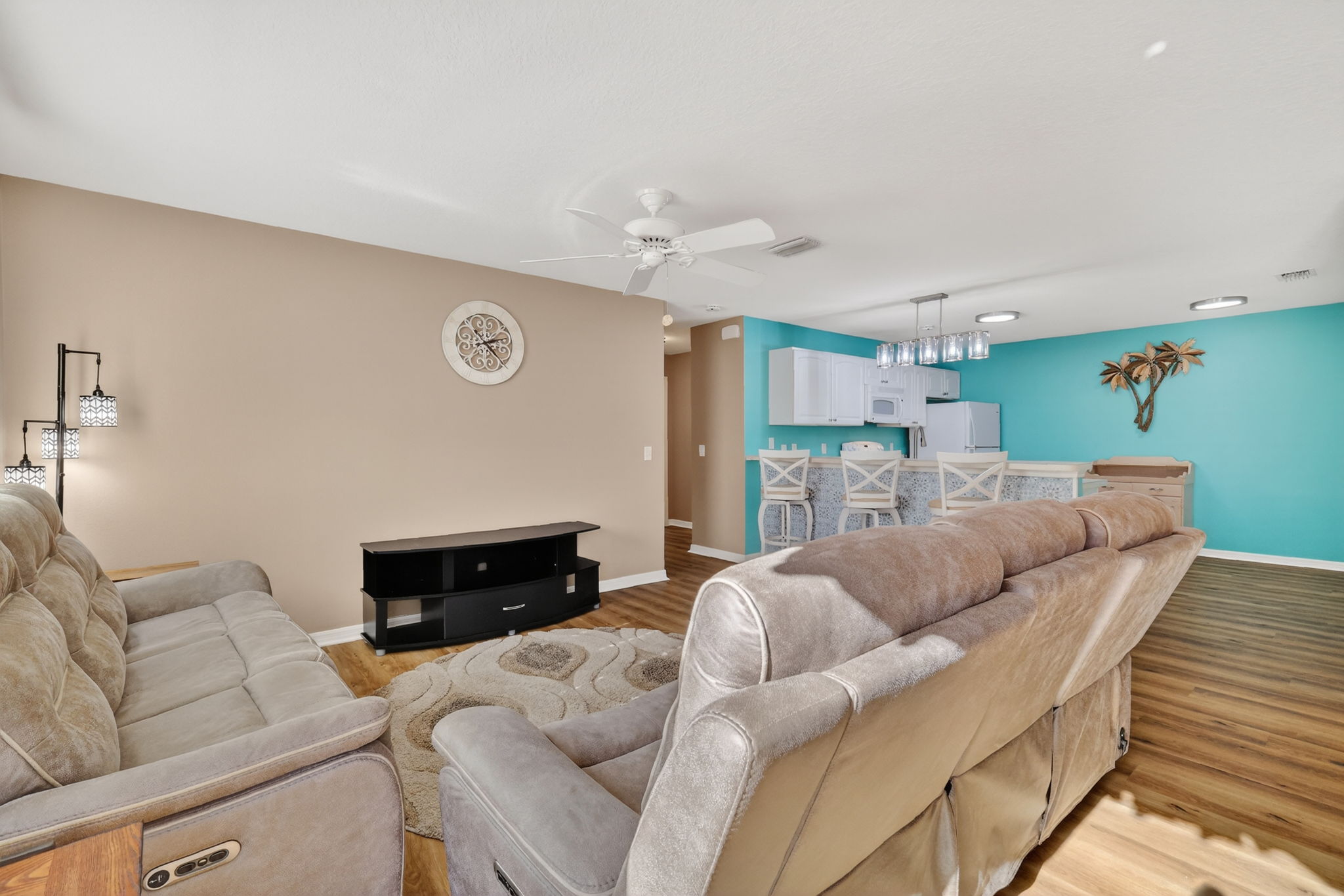 Living Room and Kitchen