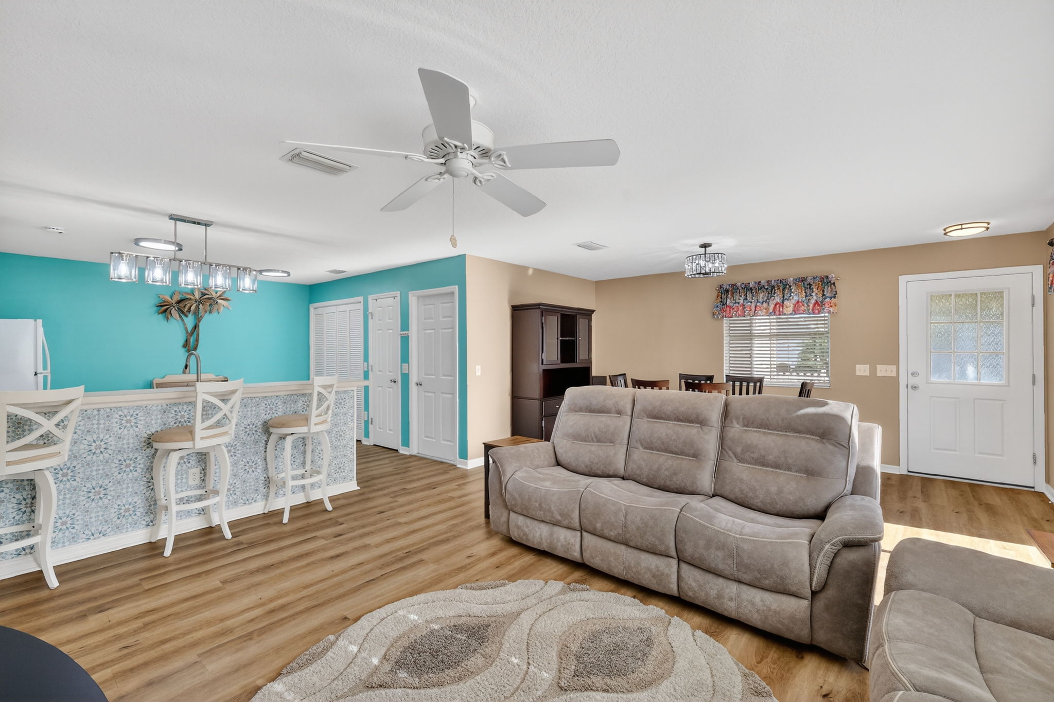 Living Room and Kitchen