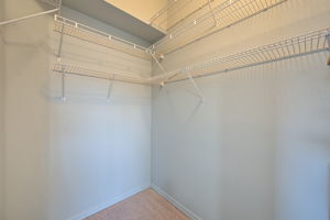 Upper Level Primary Bedroom Walk-in Closet