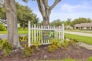 Community Village on Green Sign - 495A0708