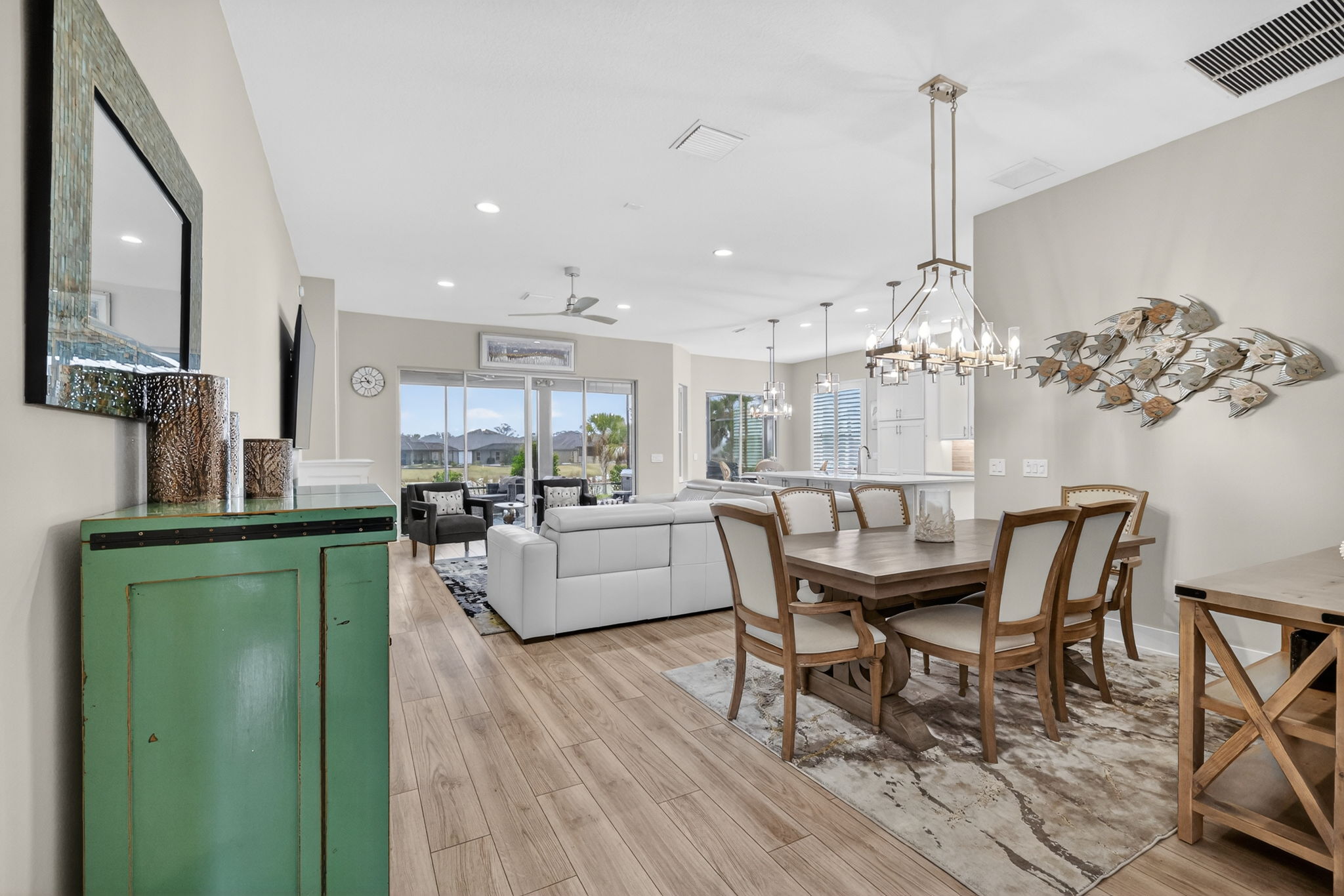 Living and Dining Rooms