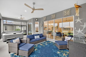 Lanai and Hot Tub