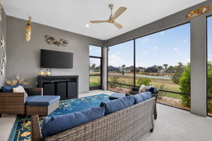 Lanai with Golf Front Views