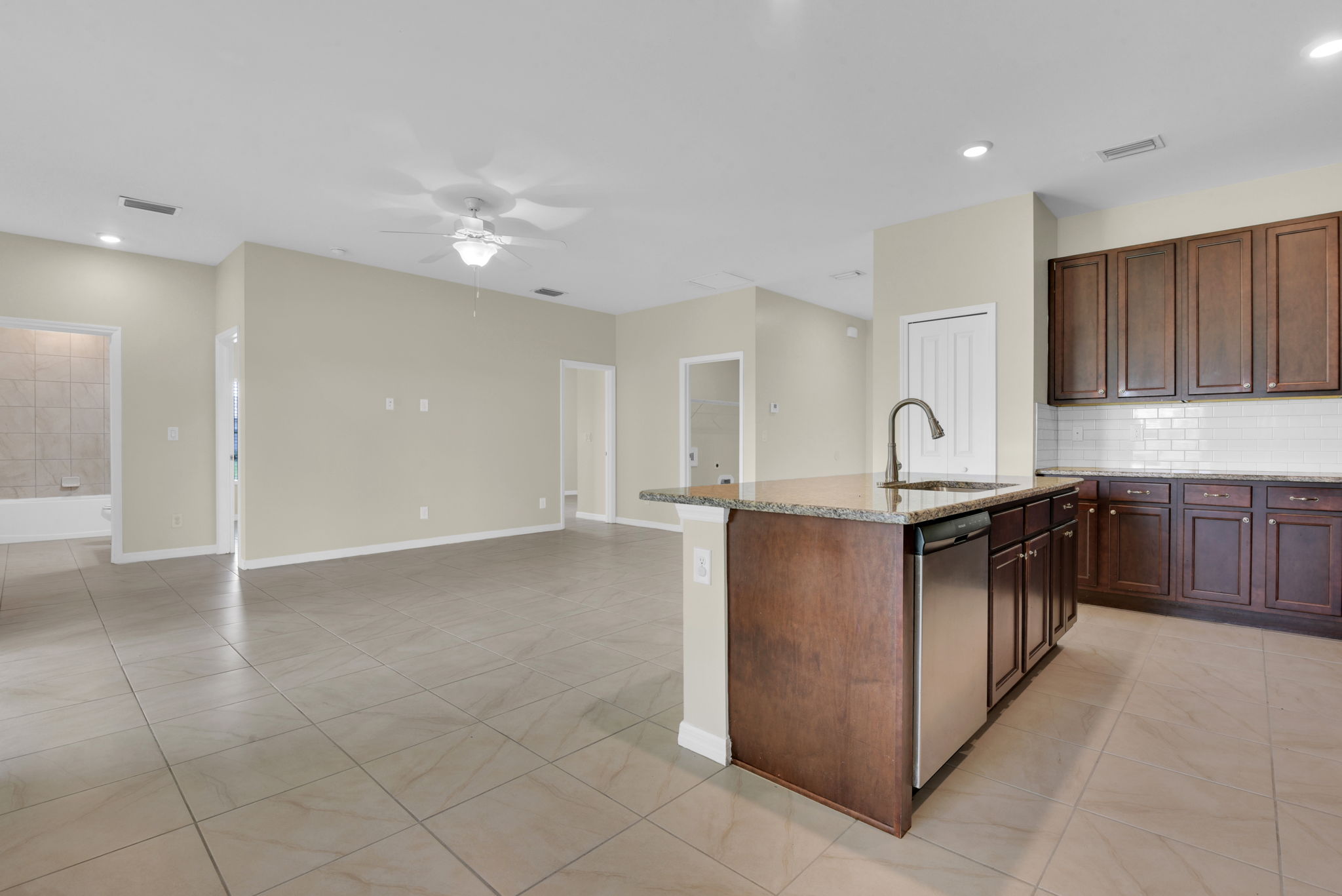Tile Flooring Throughout