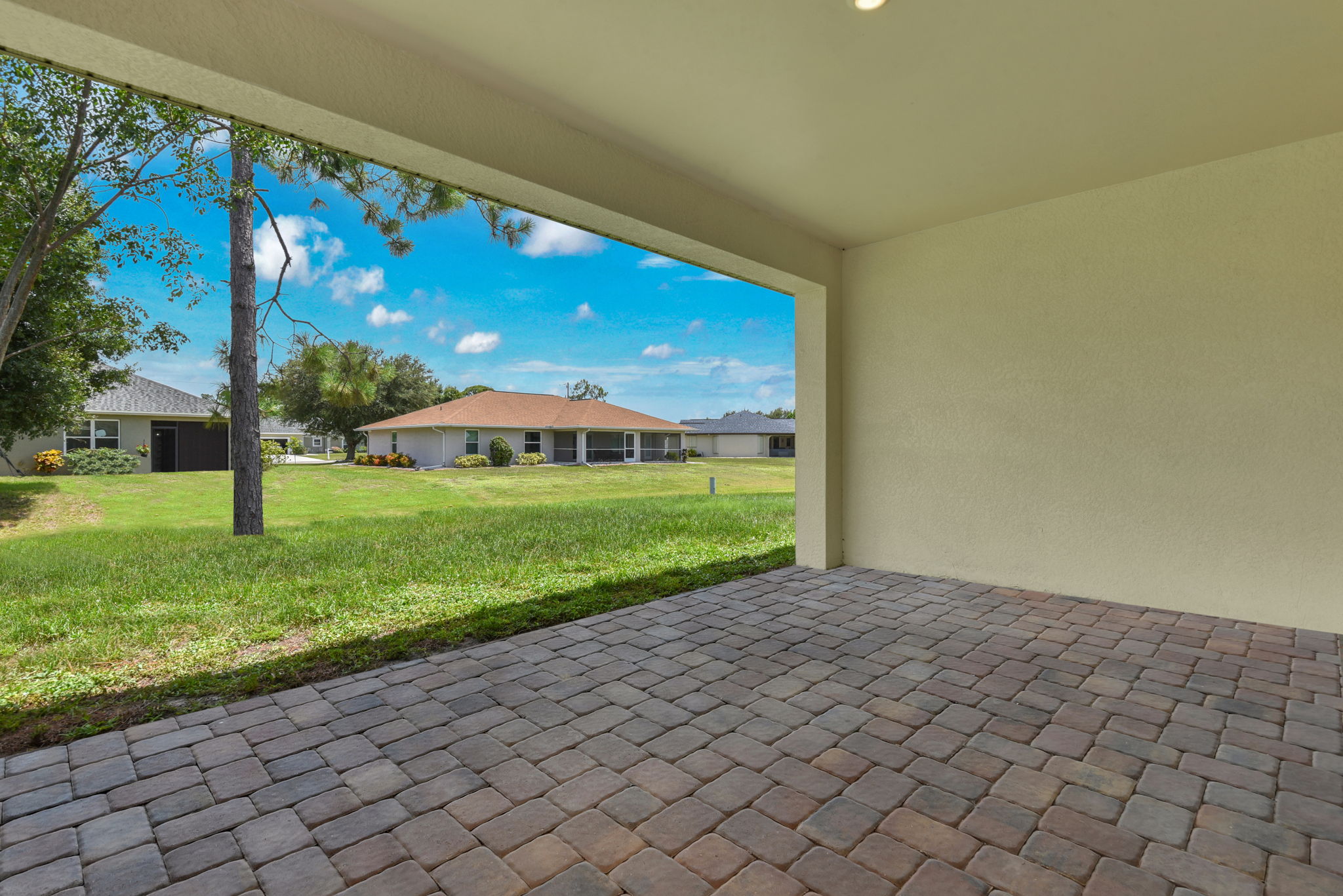 Pavers On Entire Lanai