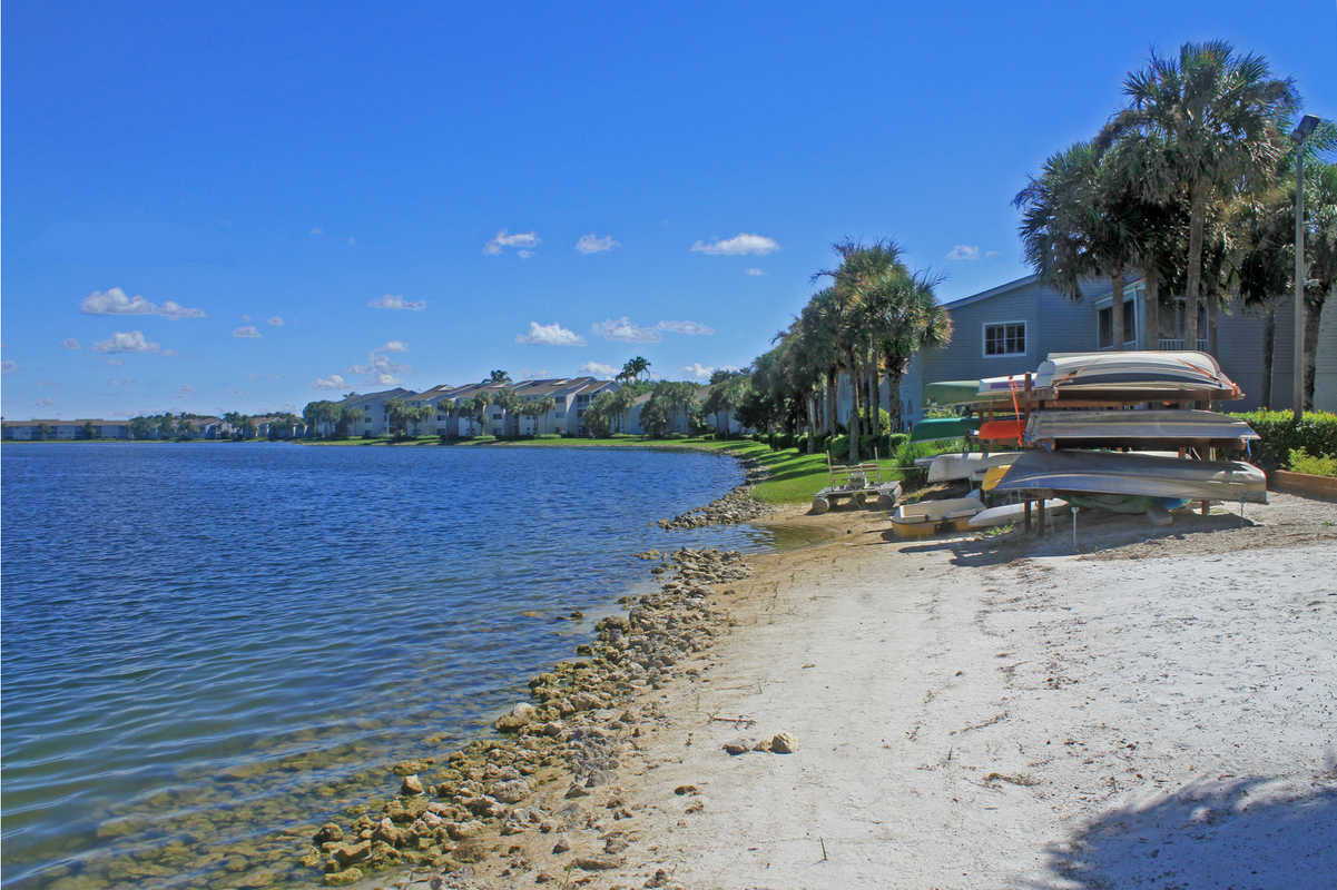 Lakefront Beach