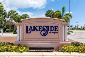 Lakeside Sign