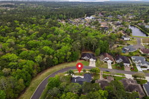 Aerial View With Pin