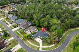 Aerial View With Pin