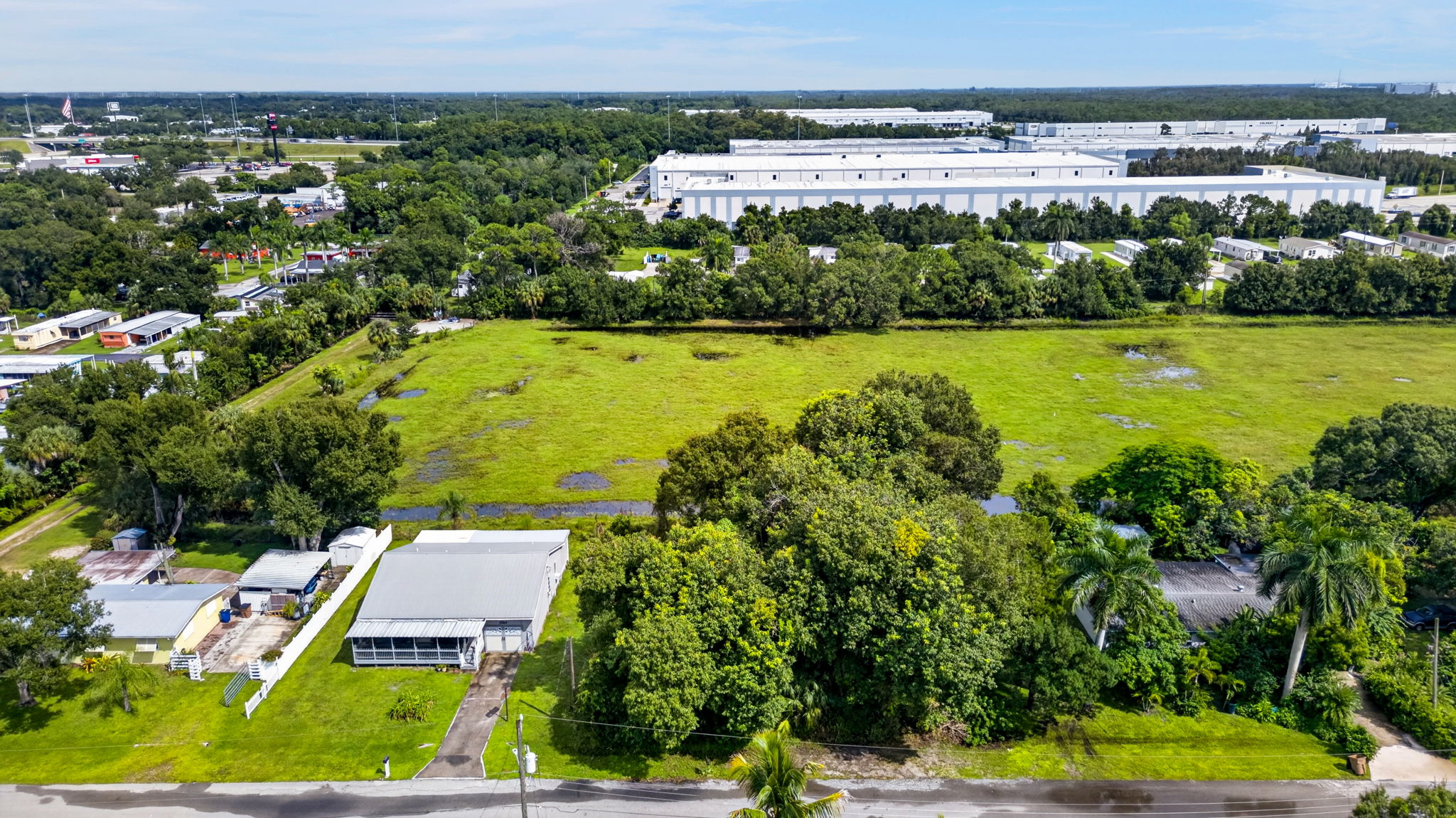 Aerial Front Exterior 1