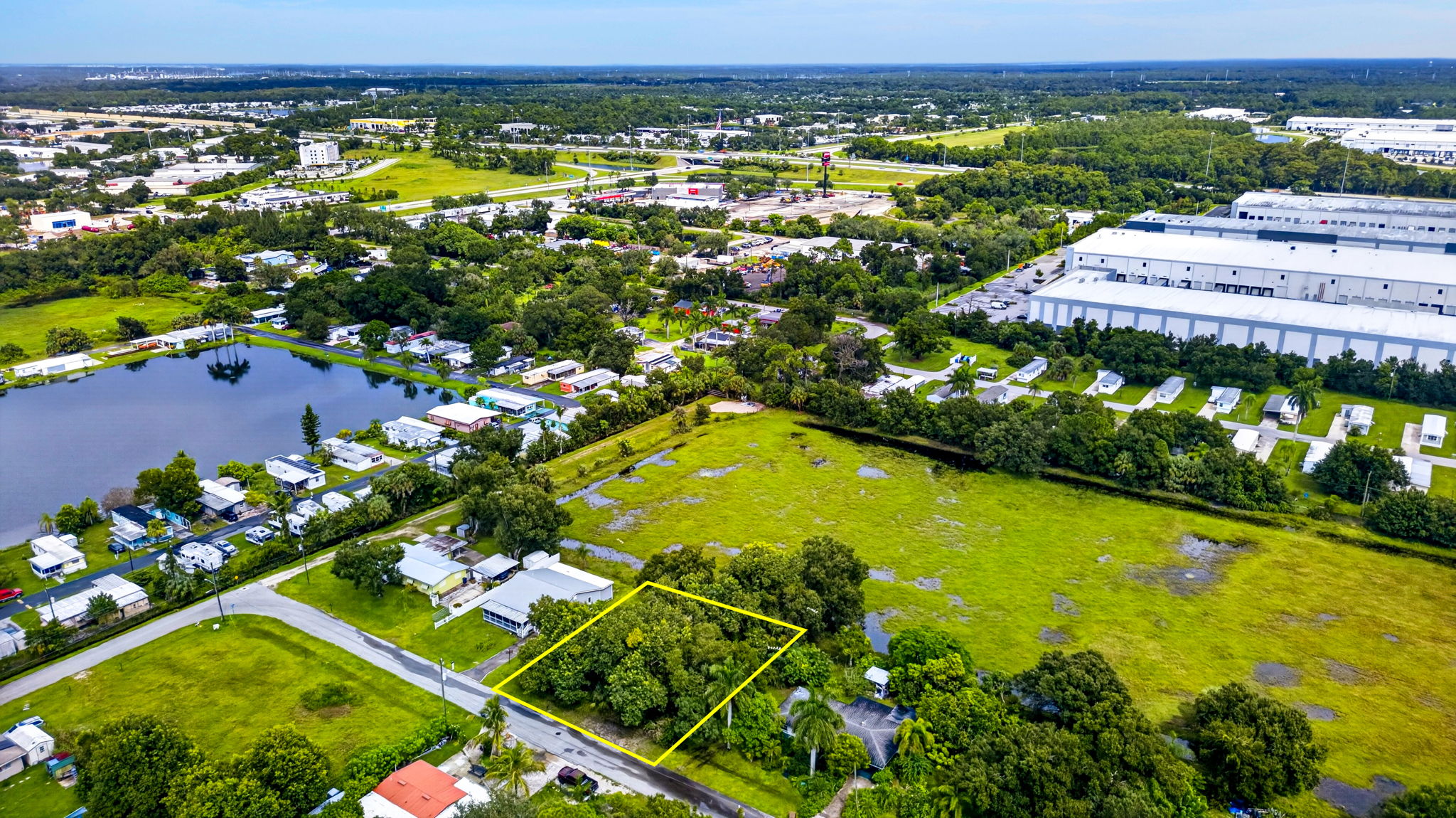 Aerial Front Exterior 5 - lot line