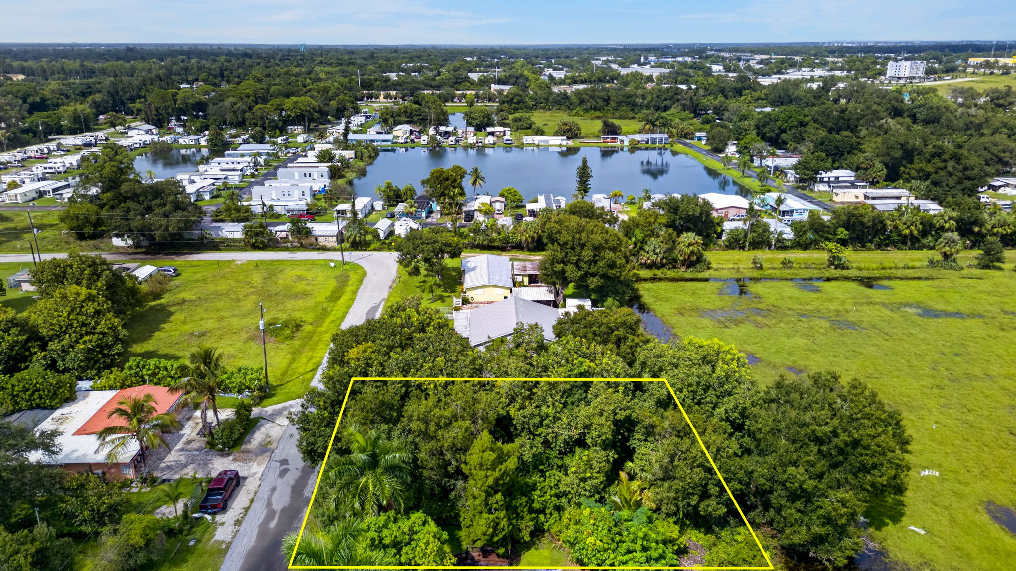 Aerial Side Exterior 1 - lot line