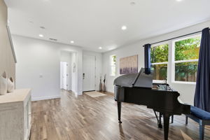 Formal Living Room Adjacent to Front Bedroom