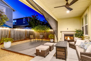 California Room with Outdoor Fireplace