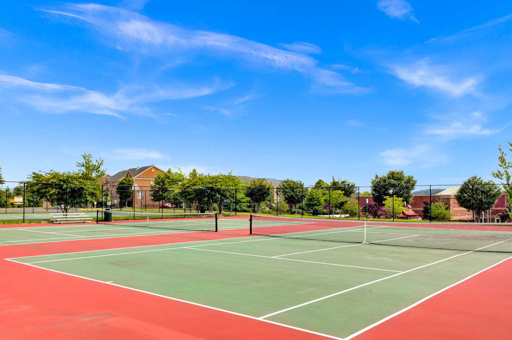 Tennis courts!