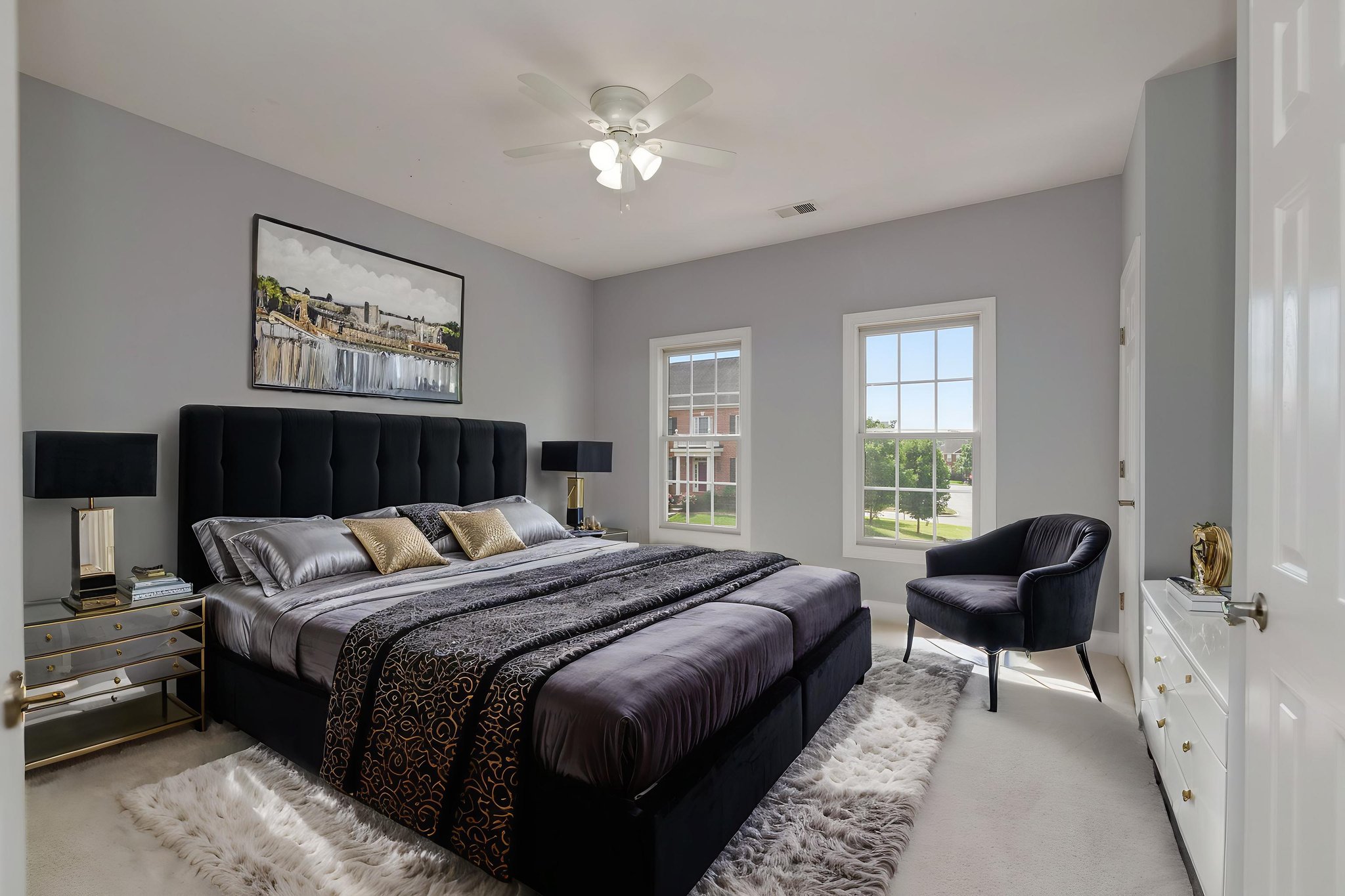 Jr. Suite with private bath- virtually staged