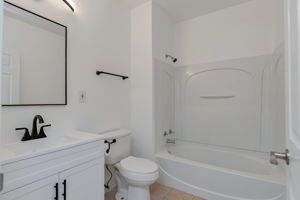 Basement brand new full bath!
