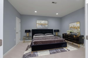 Basement bedroom (NTC) - virtually staged!