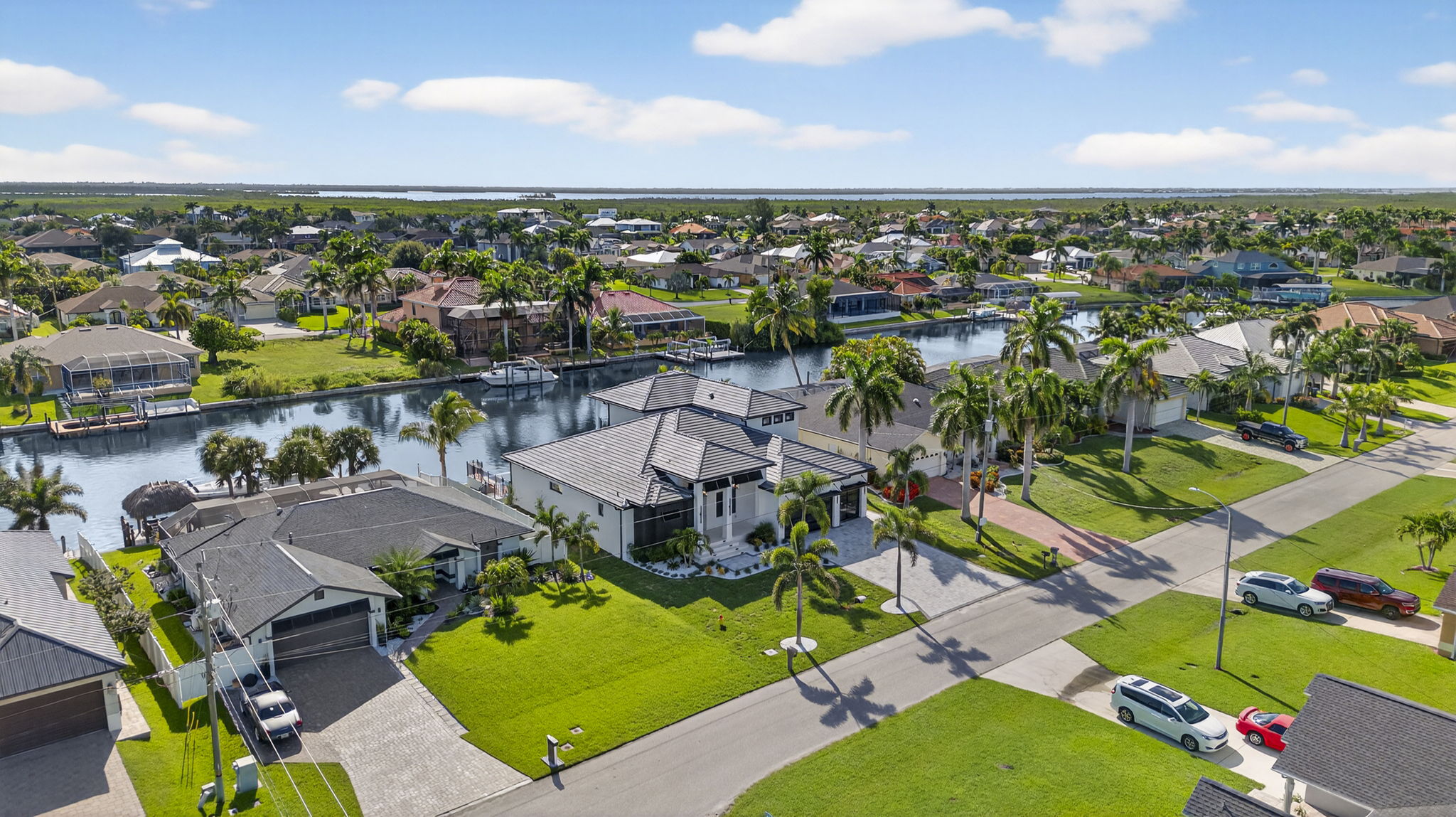 Aerial Front Exterior 2