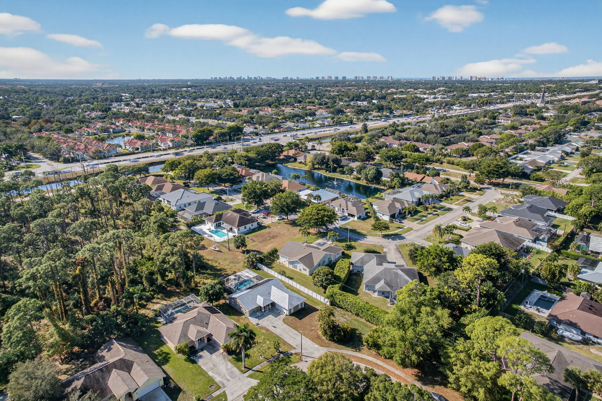 Aerial Front Exterior 4