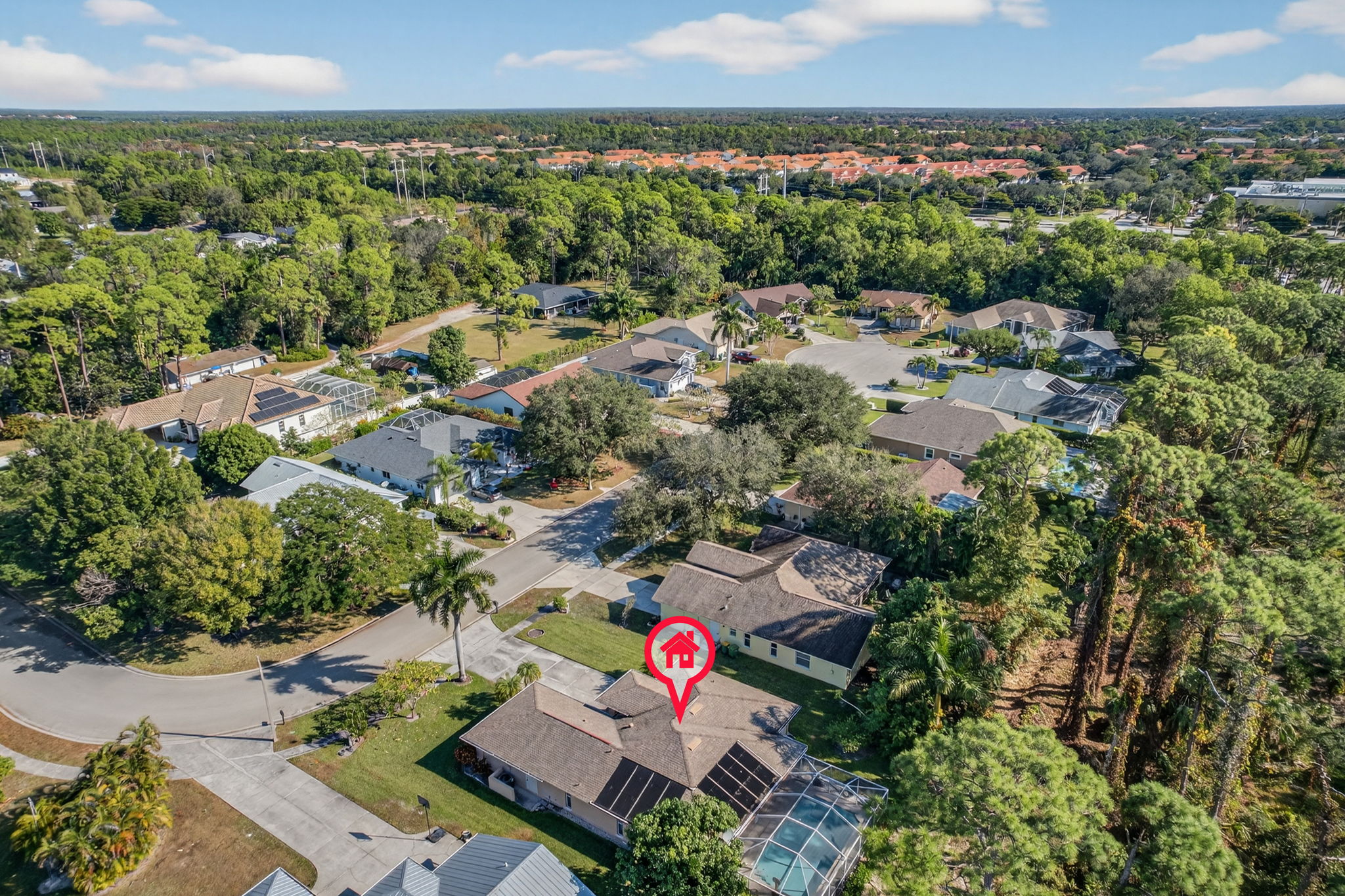 Aerial Rear Exterior 2 - marker