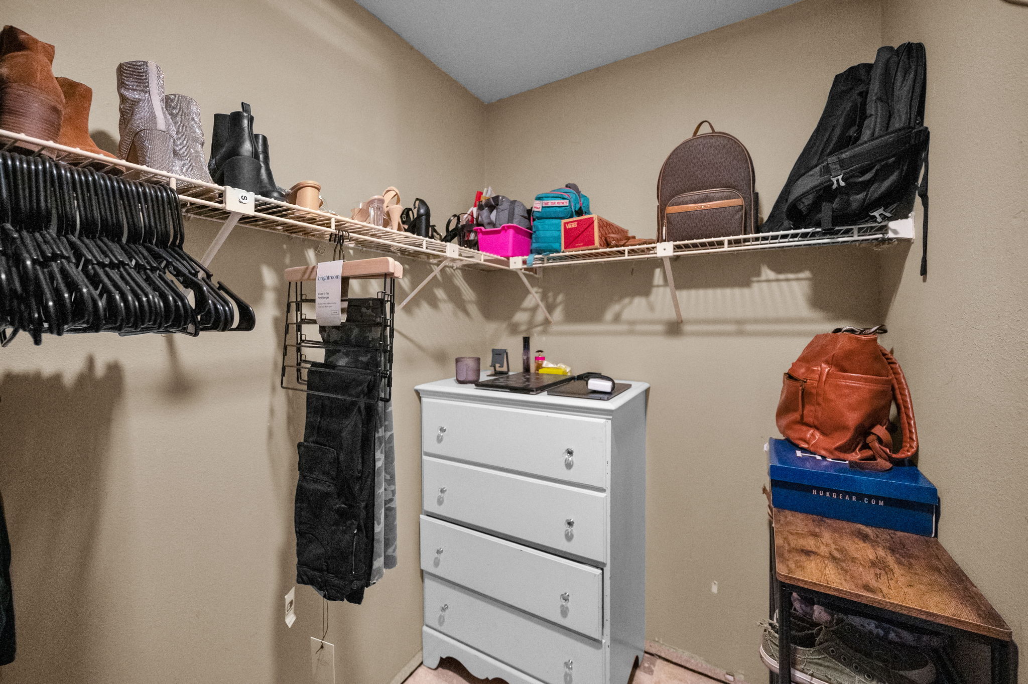 Master Bedroom Walk-in Closet