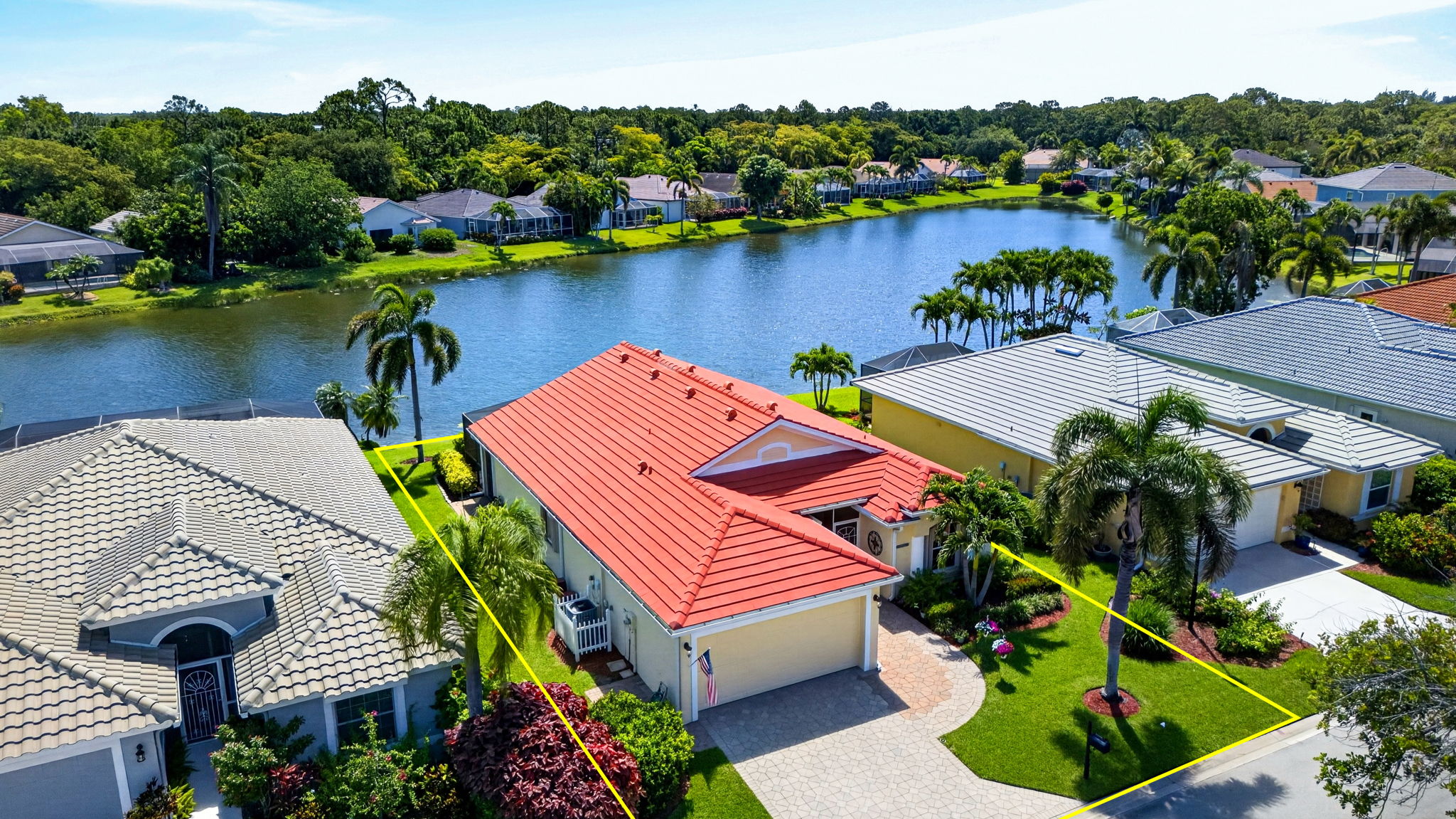 Aerial Front Exterior 2 - lot line
