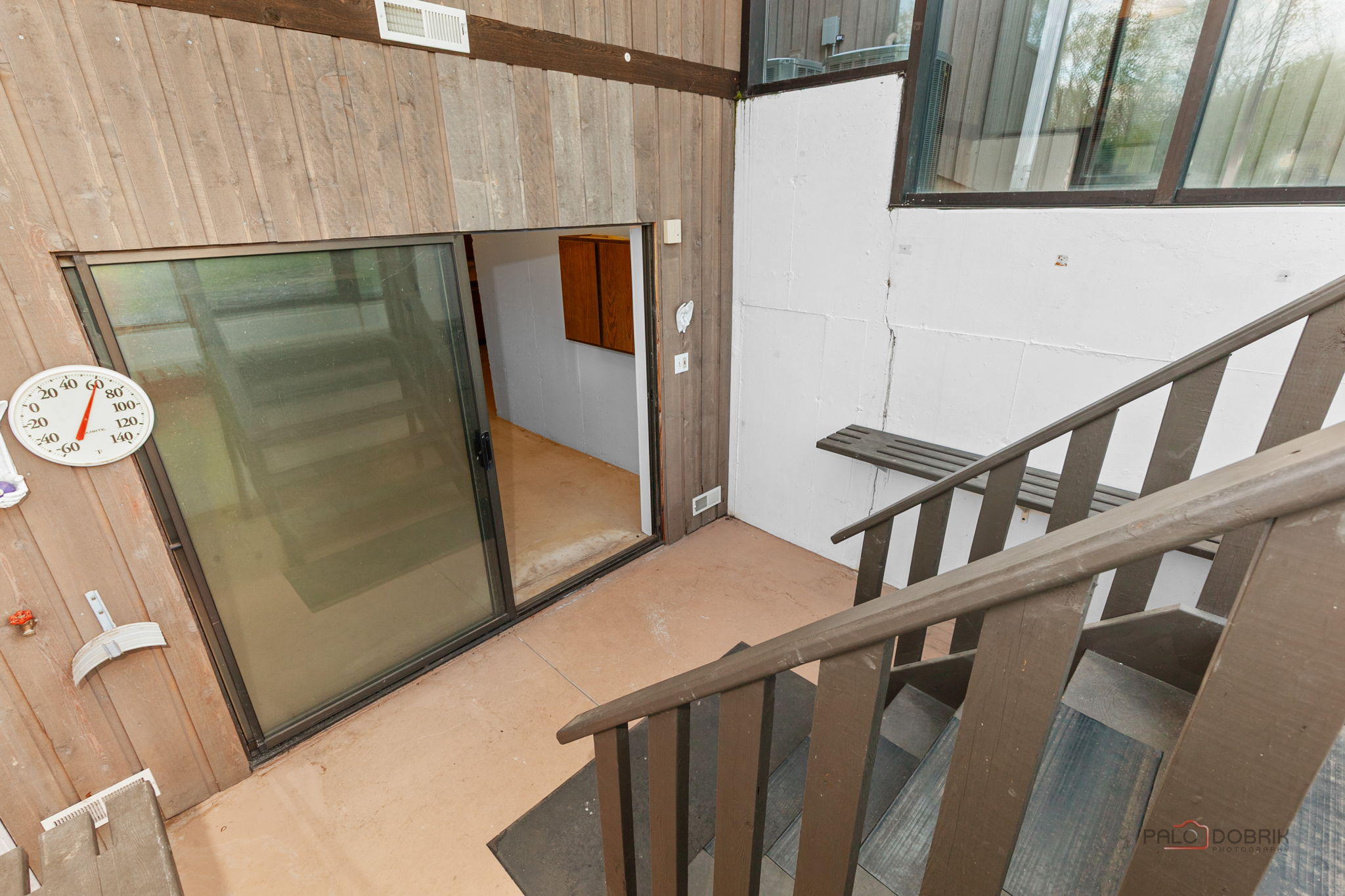 Two story Atrium off Workshop