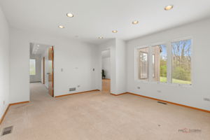 Den leading to Bedroom and Studio
