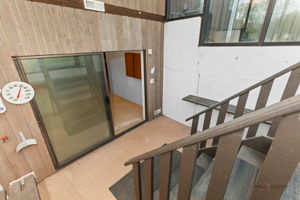 Two story Atrium off Workshop