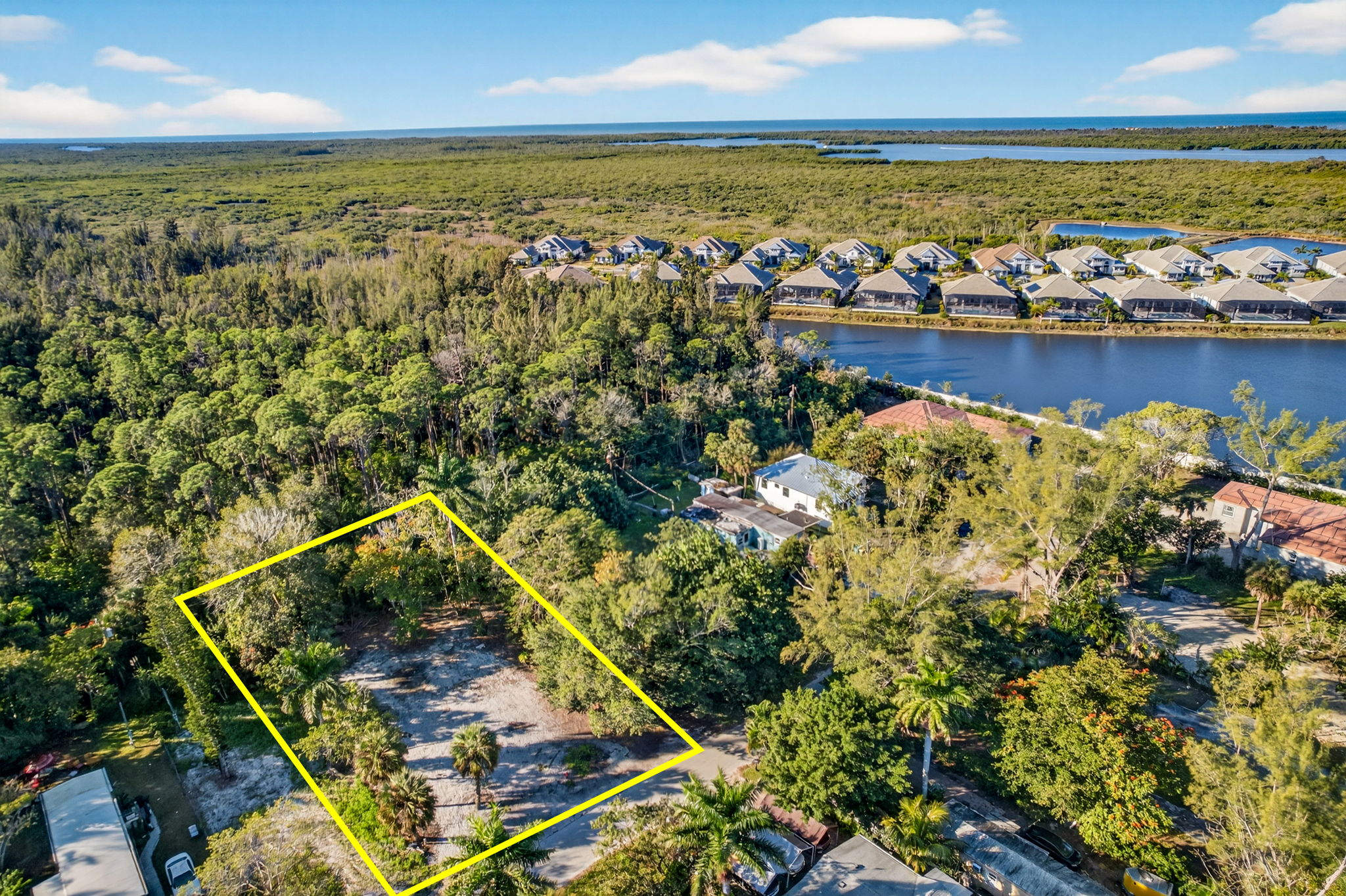 Aerial 10 -Lot Lines