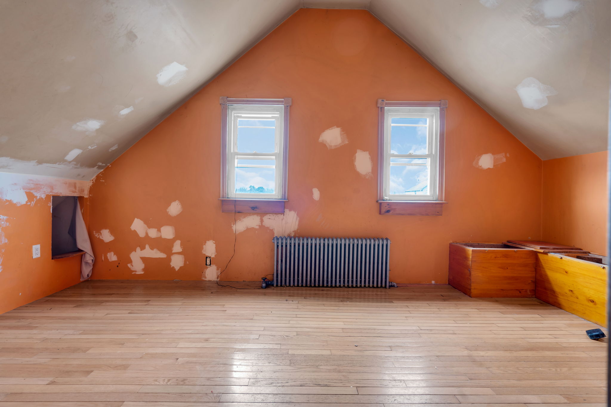 Bedroom 1 HW flooring