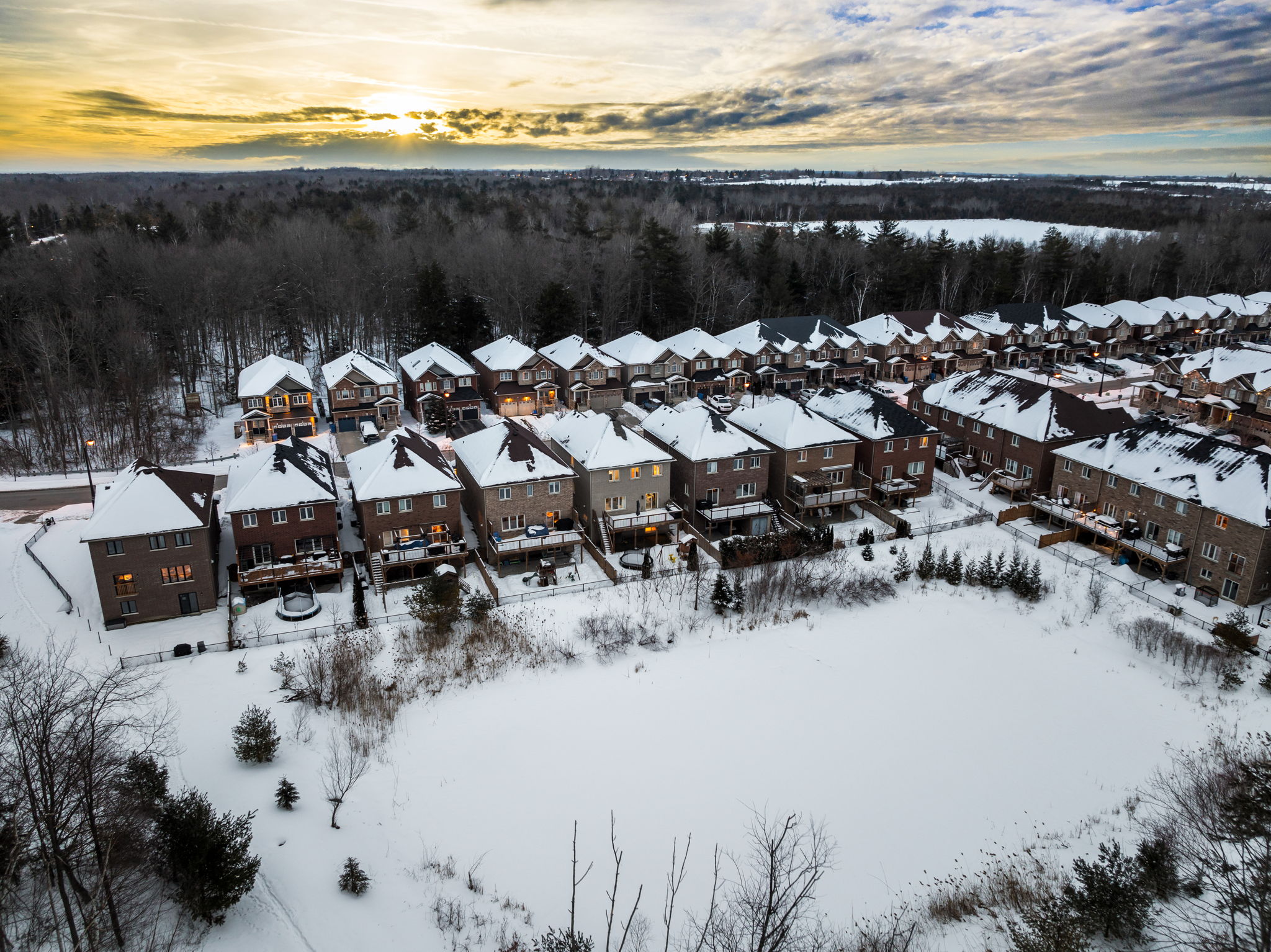 Backyard Pond/Ravine Views