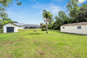 Backyard - Rear Elevation
