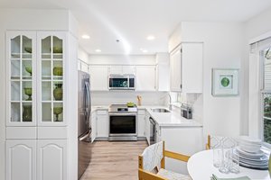 Beautifully updated Kitchen: Step into this light-filled kitchen that’s been thoughtfully transformed.