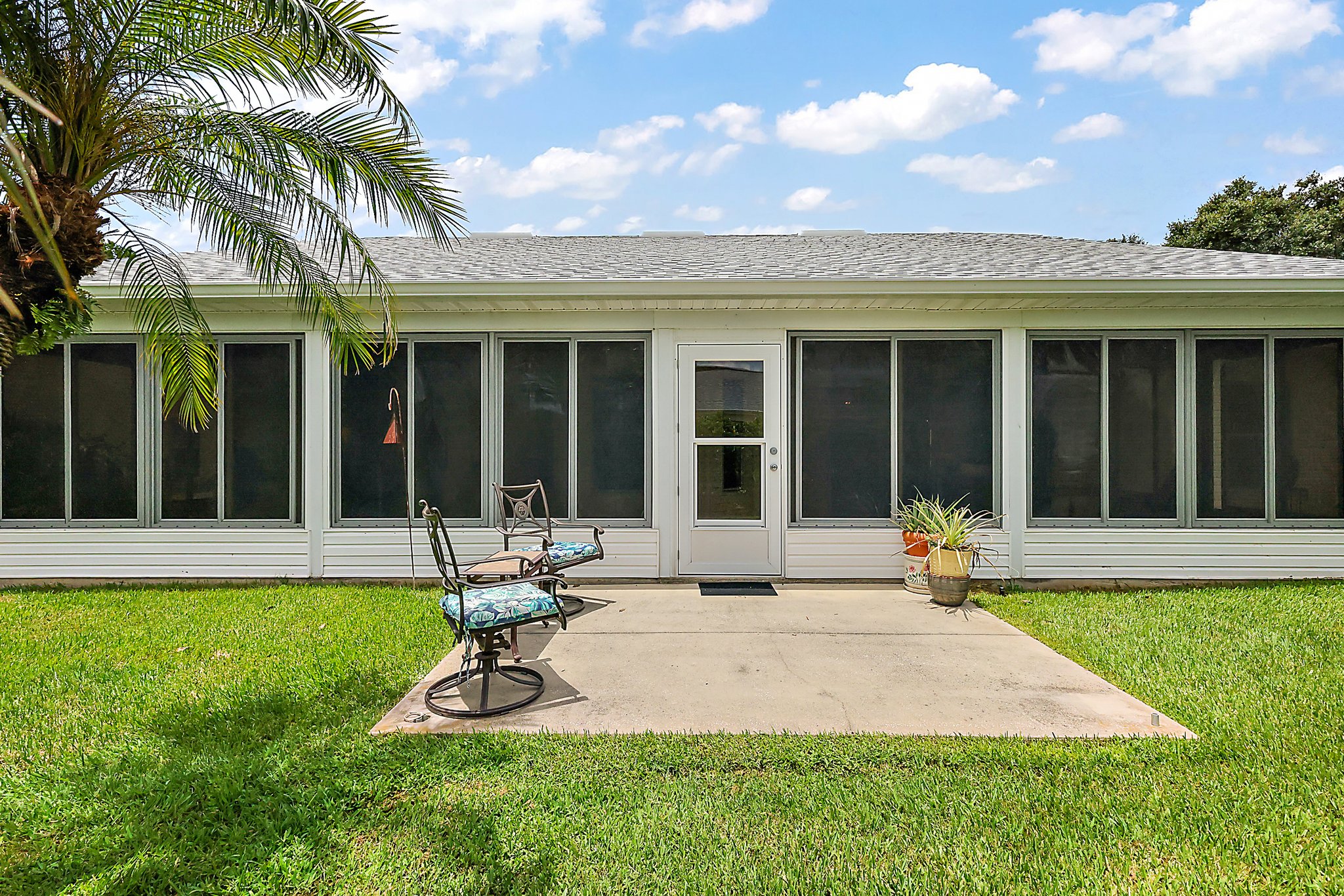 Rear Patio