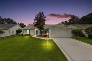 Twilight Front Elevation