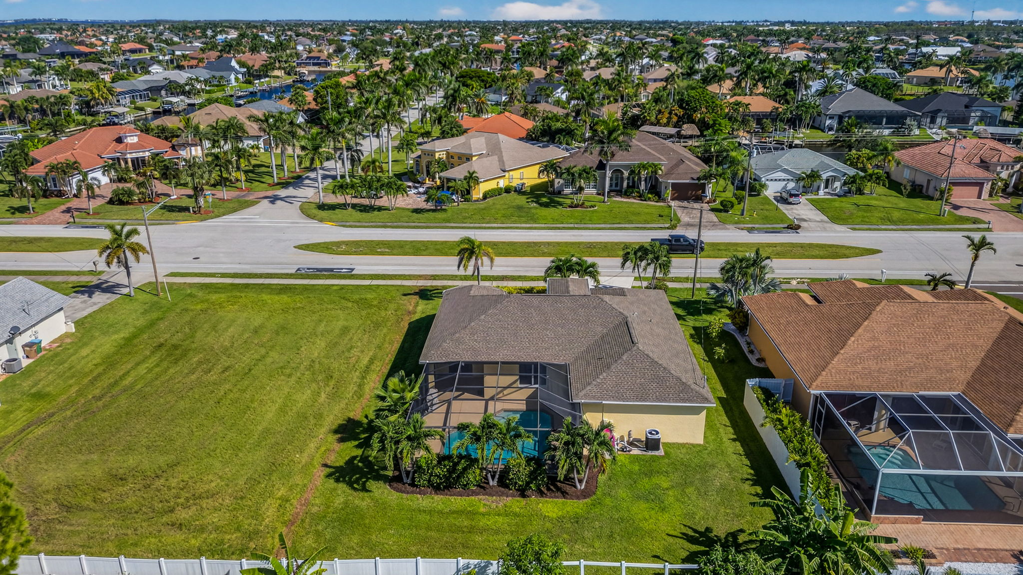 Aerial Rear Exterior