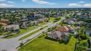 Aerial Side Exterior