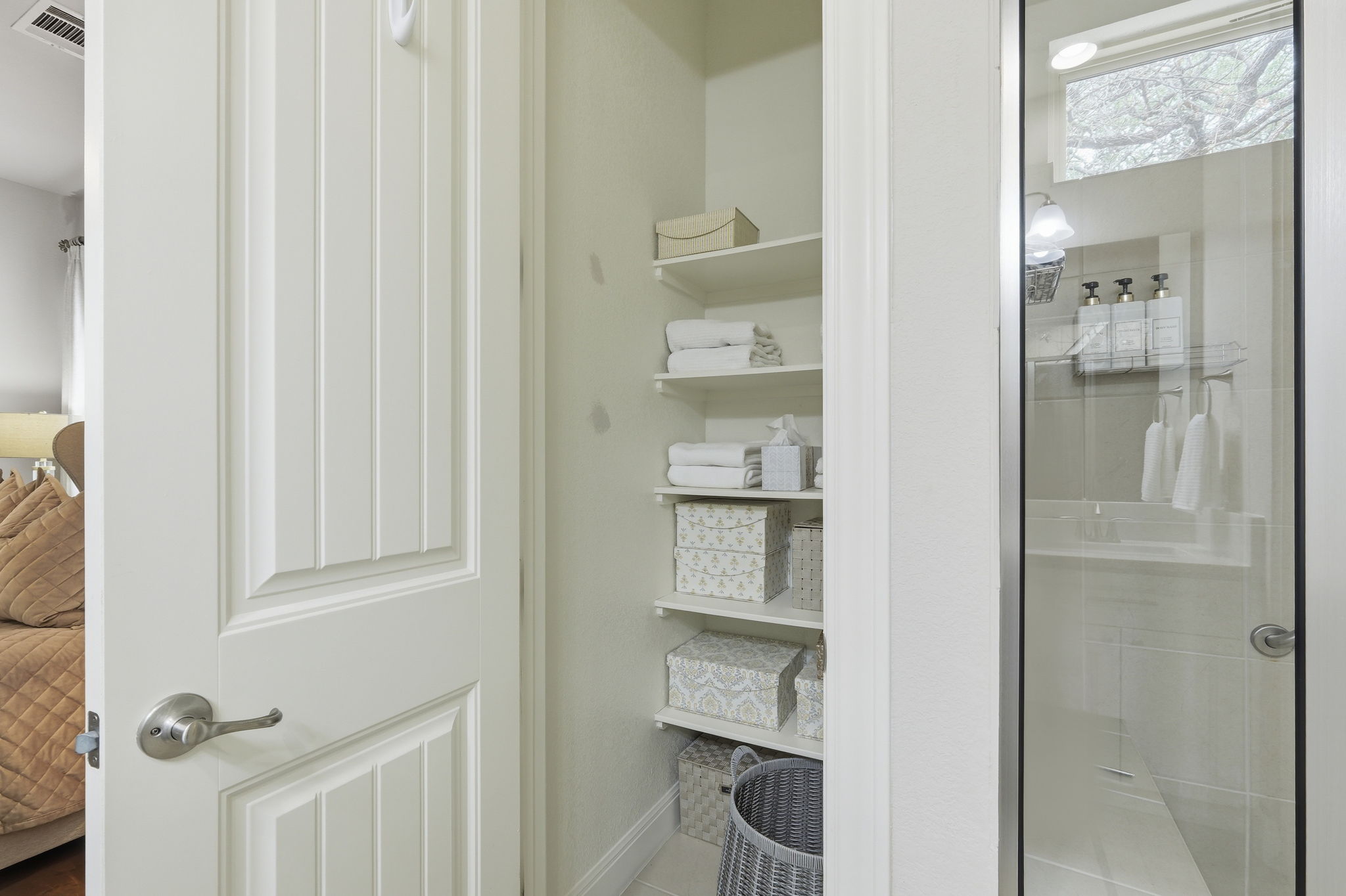 Primary Bathroom Storage