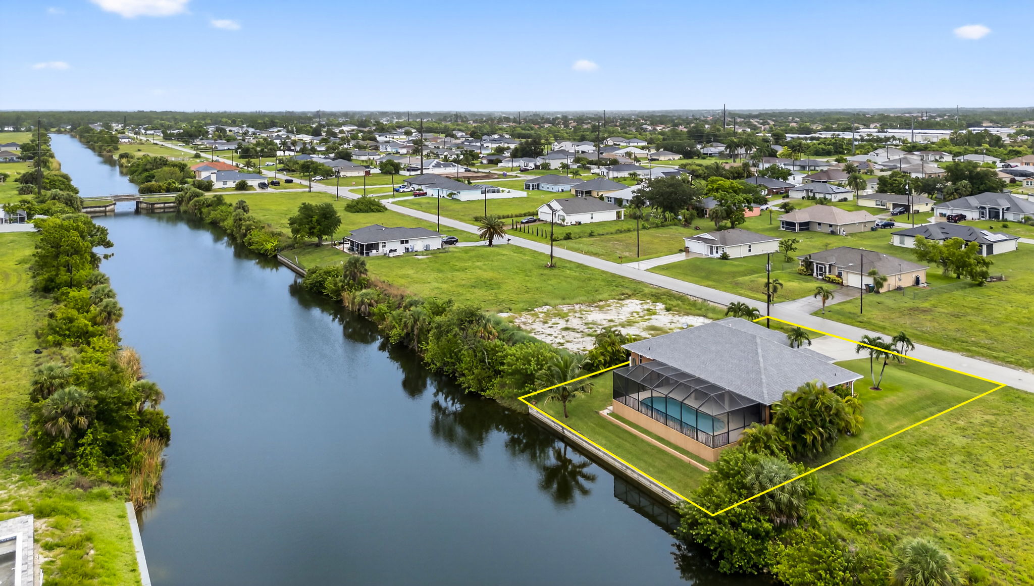 Aerial Rear Exterior 2 - lot line